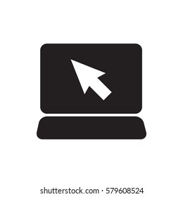 laptop icon illustration isolated vector sign symbol