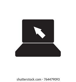 laptop icon illustration isolated vector sign symbol