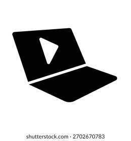 Laptop icon illustration vector design template