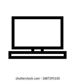 laptop icon or logo isolated sign symbol vector illustration - high quality black style vector icons
