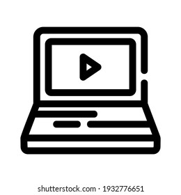 laptop icon or logo isolated sign symbol vector illustration - high quality black style vector icons
