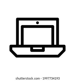laptop icon or logo isolated sign symbol vector illustration - high quality black style vector icons
