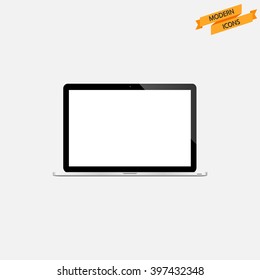 Laptop icon. Modern Icon Series. Laptop vector