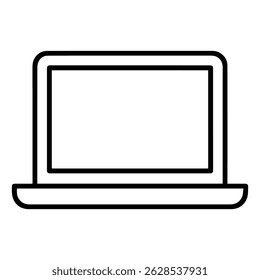 Icono del ordenador portátil en el Vector blanco del fondo
Icono de Vector Trabajo remoto Freelance