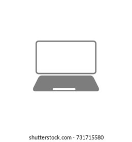 Laptop Icon on white background