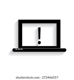  Laptop Icon  with shadow