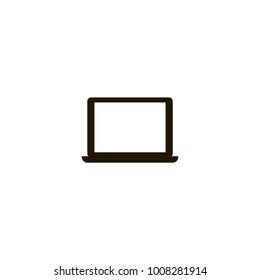 laptop icon. sign design