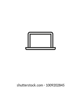 laptop icon. sign design