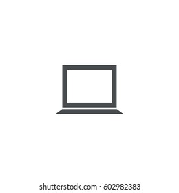 laptop icon. sign design