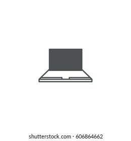 laptop icon. sign design
