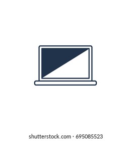 laptop icon. sign design