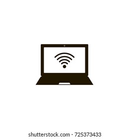 laptop icon. sign design