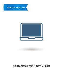 laptop. laptop icon. sign design. Vector EPS 10.