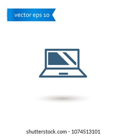 laptop. laptop icon. sign design. Vector EPS 10.