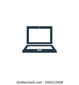 Laptop icon. Simple element illustration. Laptop symbol design template. Can be used for web and mobile UI.