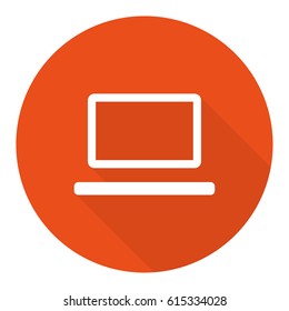 laptop icon stock vector illustration