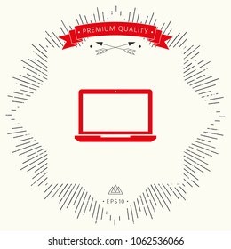 Laptop Icon symbol