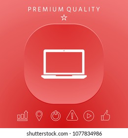 Laptop Icon symbol