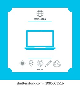 Laptop Icon symbol
