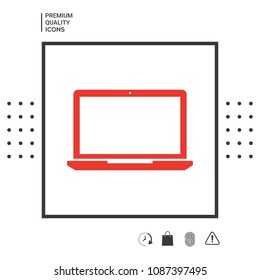 Laptop Icon symbol