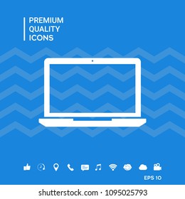 Laptop Icon symbol