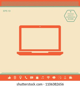 Laptop Icon symbol