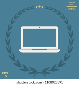Laptop Icon symbol