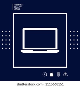 Laptop Icon symbol