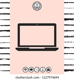 Laptop Icon symbol