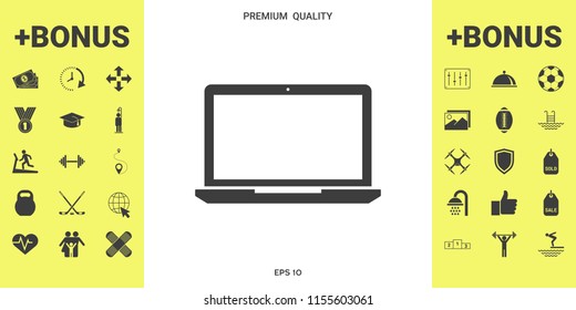 Laptop Icon symbol