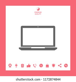 Laptop Icon symbol
