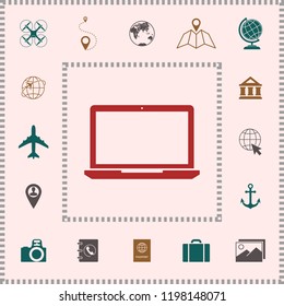 Laptop Icon symbol