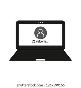 laptop icon symbol