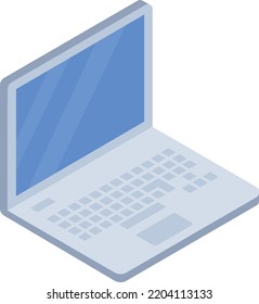 Laptop icon, symbol or logo