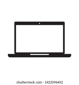 Laptop Icon, Technology concept. Computer symbol for your web site design, logo, app, UI. Vector illustration.
