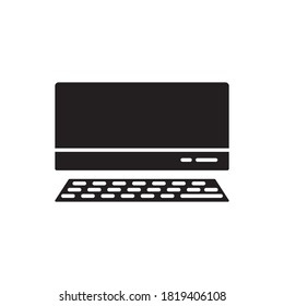 Icono de portátil, icono de la tecnología. vector de plantilla de diseño