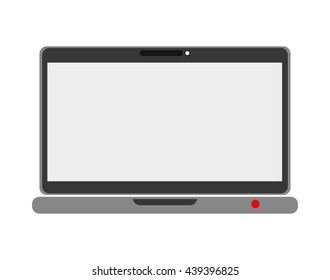 laptop icon. Technology design. vector graphic
