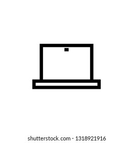 Laptop icon. Technology sign