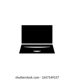 Laptop icon template. Vector illustration  