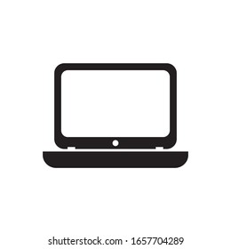 Icono De Portátil En El Vector De Diseño De Moda Eps 10
