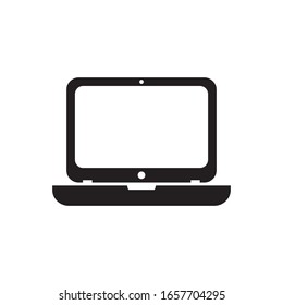 Icono De Portátil En El Vector De Diseño De Moda Eps 10