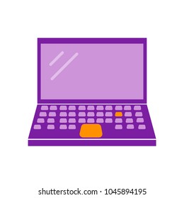 laptop icon vector