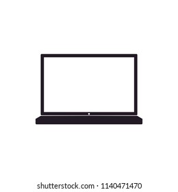 laptop icon vector