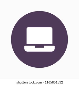 laptop icon vector