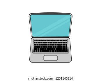Laptop icon vector