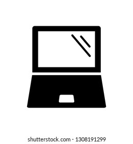 Laptop icon vector