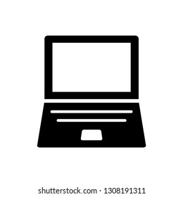 Laptop icon vector