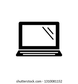Laptop icon vector
