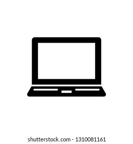 Laptop icon vector