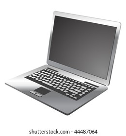 vector de icono de portátil